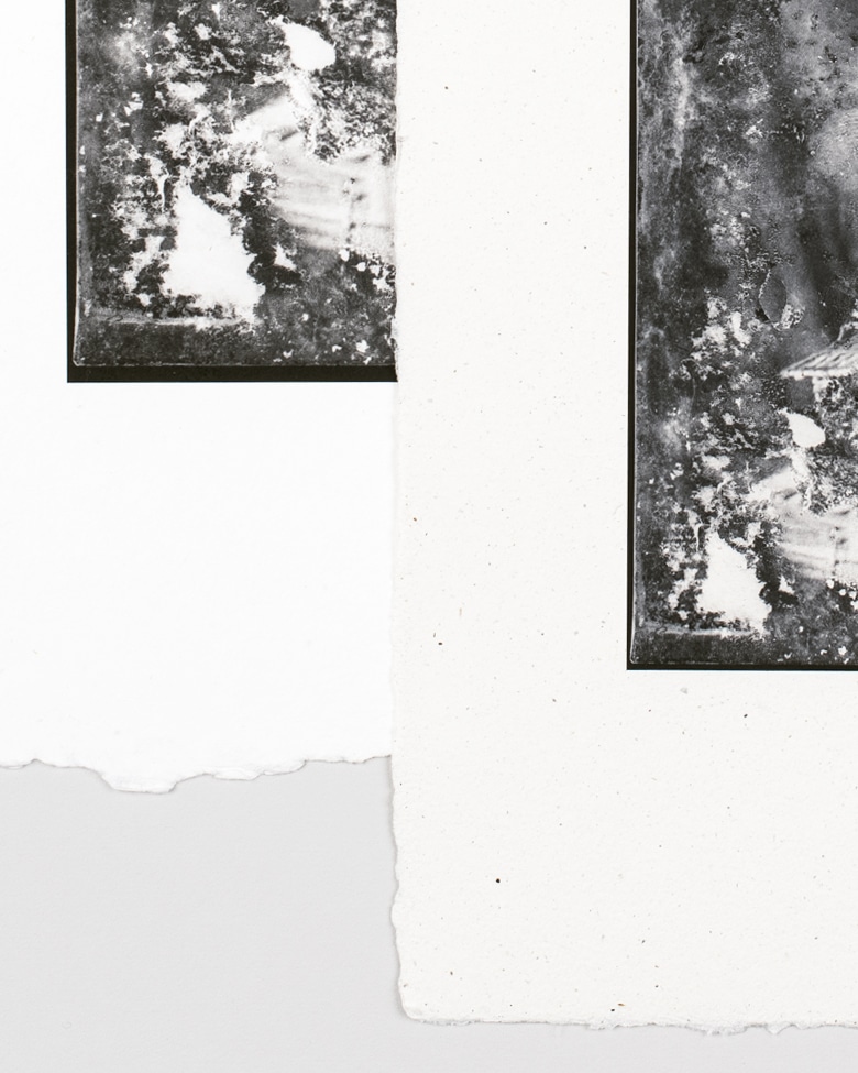 blackprint edition limited blackprint edition - limited edition art print nude antique photography detail Swiss art paper with deckled edges