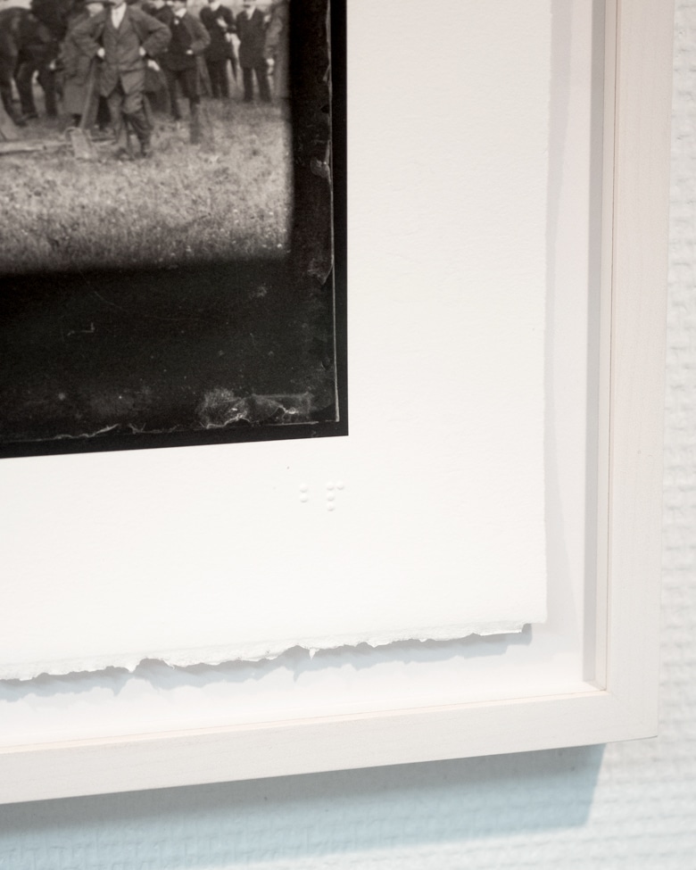 blackprint_edition_balloon_45x56-001C blackprint edition - Limited edition of an original antique negative on glass of a hot air balloon circa 1900