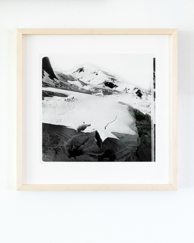 blackprint_edition_karo02-019AA Limited edition photography print Mont-Blanc 1868 Karo edition Nr.019 print framed
