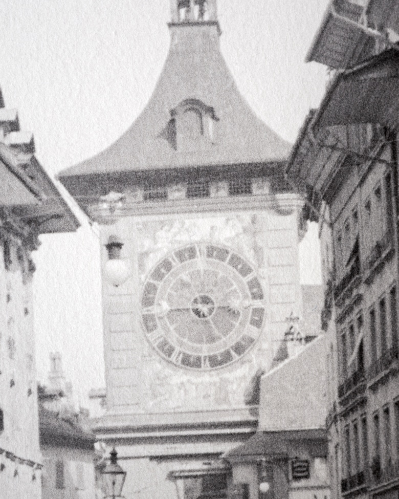 blackprint_edition_karo02-020C blackprint edition - karo edition Nr.020, antique glass photography of Marktgasse street in Bern 1900