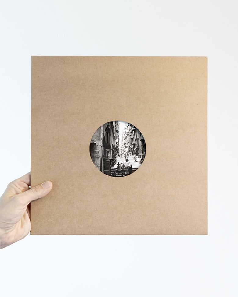 blackprint edition - karo edition Nr.021, antique stereoview photography on glass of Napoli (Napoli Chiaia)