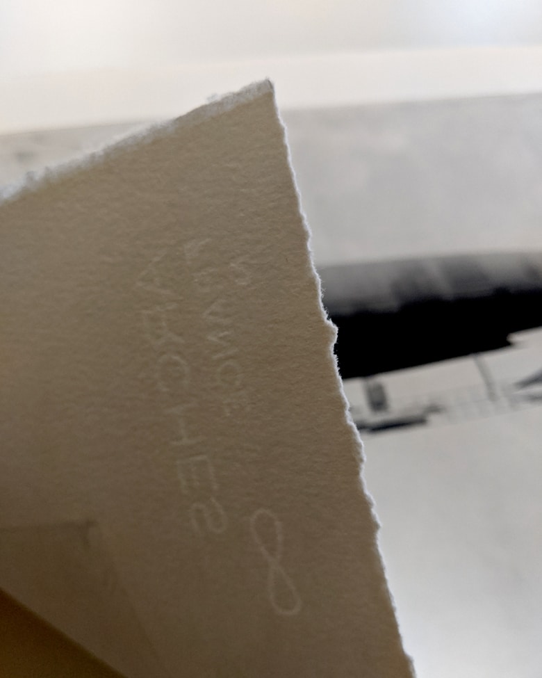 blackprint_edition_zodiac-1910-001G blackprint edition - ZODIAC Dirigible ca.1910, Limited edition numbered - detail